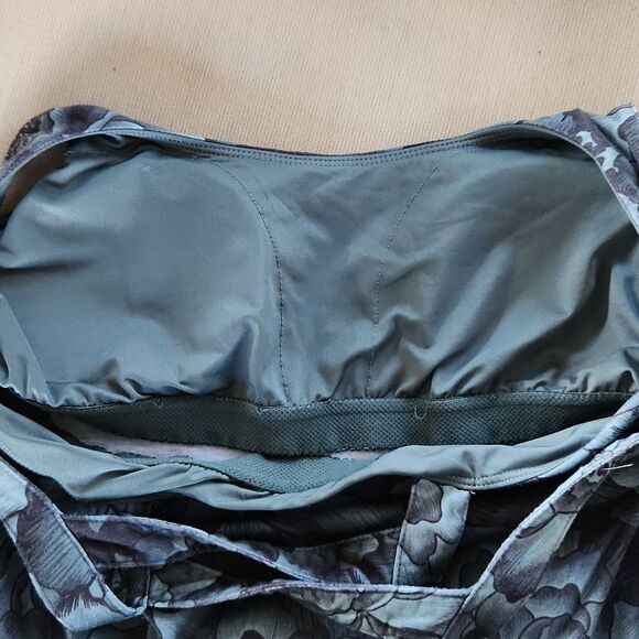 Zeroxposur green and gray women's size small dress with built-in support - Picture 7 of 7